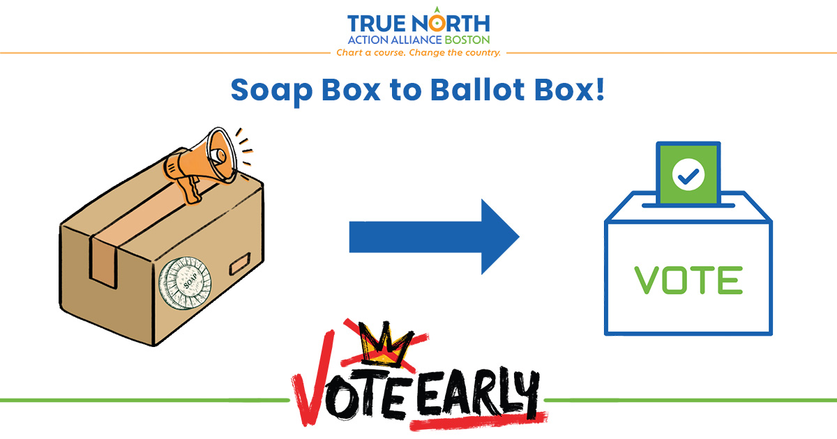 No Kings Soap Box to Ballot Box!