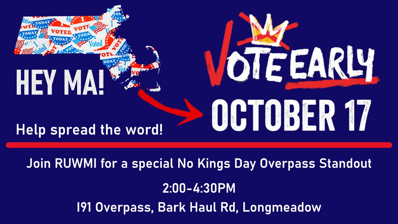 No Kings Day GOTV - Overpass Standout!