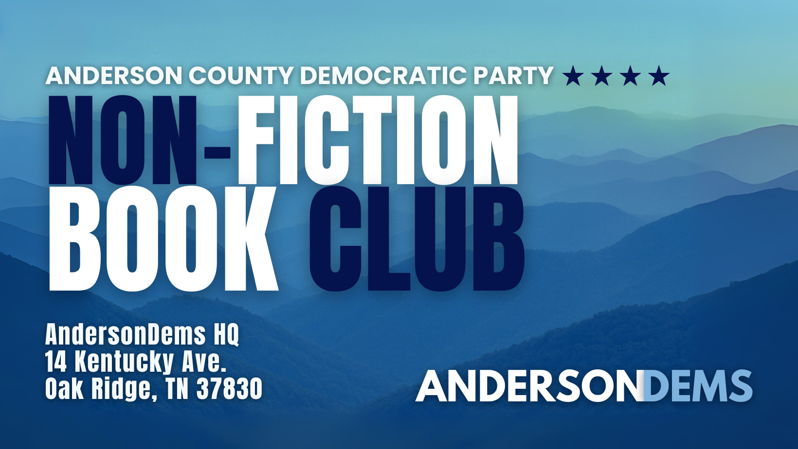 AndersonDems Non-Fiction Book Club
