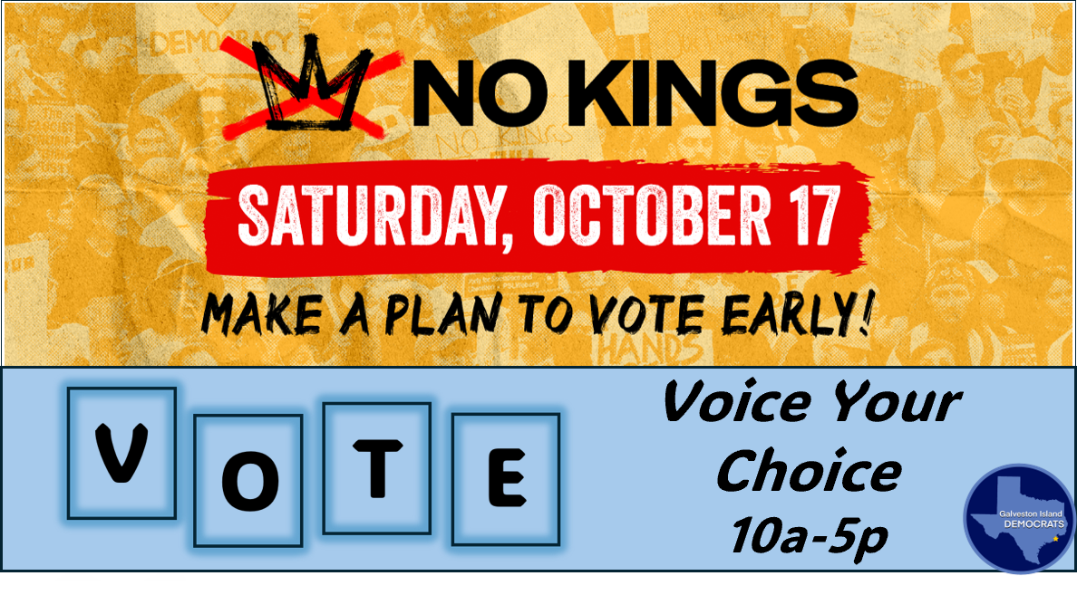 No Kings Voice Your Choice: V-O-T-E Pop-ups