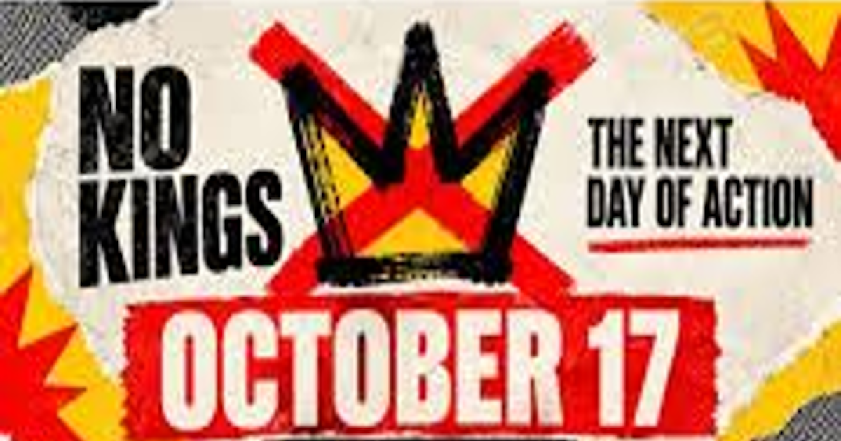 No Kings Protest hosted by Alton & Barnstead Dems