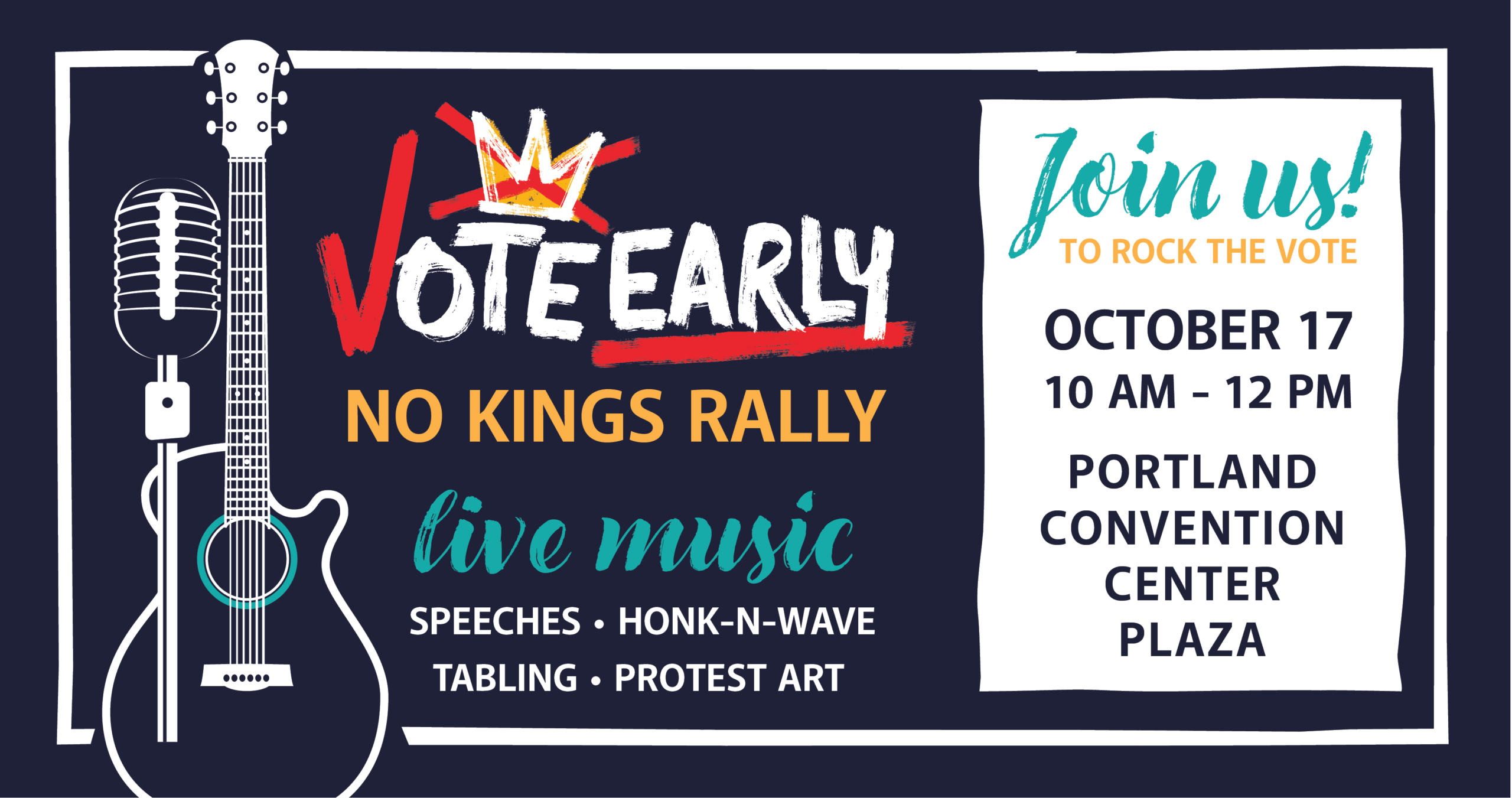 No Kings Vote Early Rally!