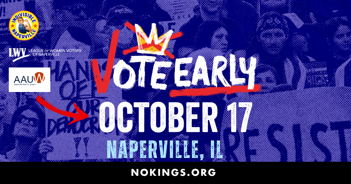 No Kings Rock the Early Vote