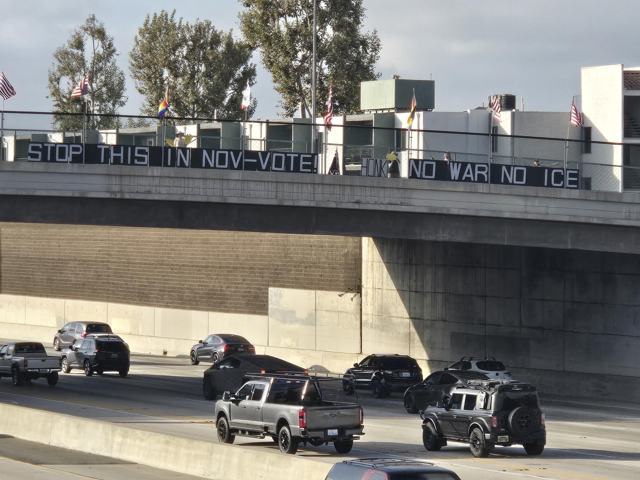West LA Freeway Brigade Bonus Midterm Series! NO KINGS—VOTE EARLY