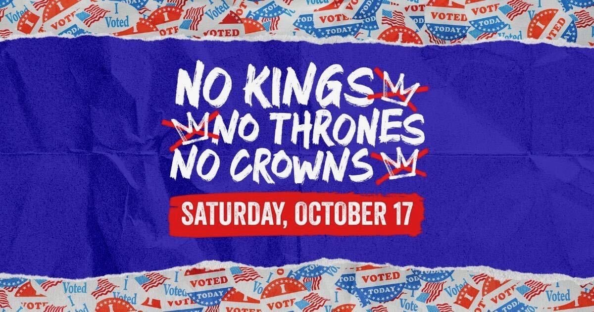 No Kings, No Thrones, No Crowns - Media, PA